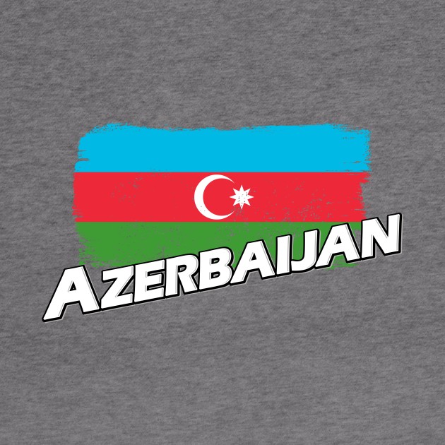 Azerbaijan flag by PVVD